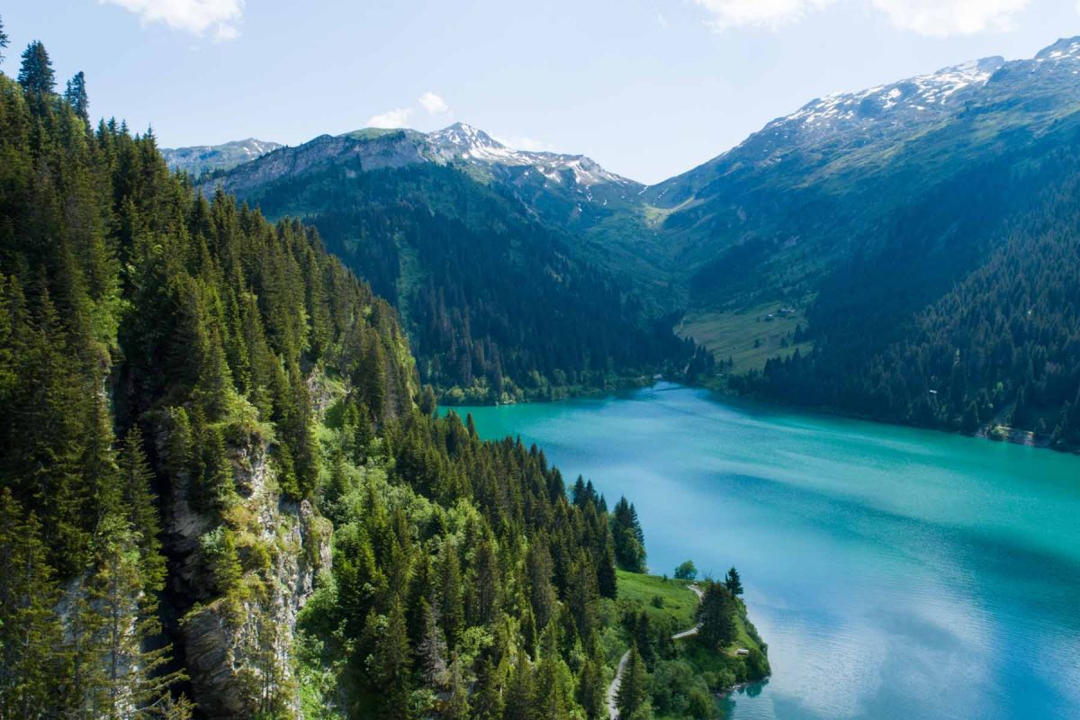 photo du lac de Saint-Guérin