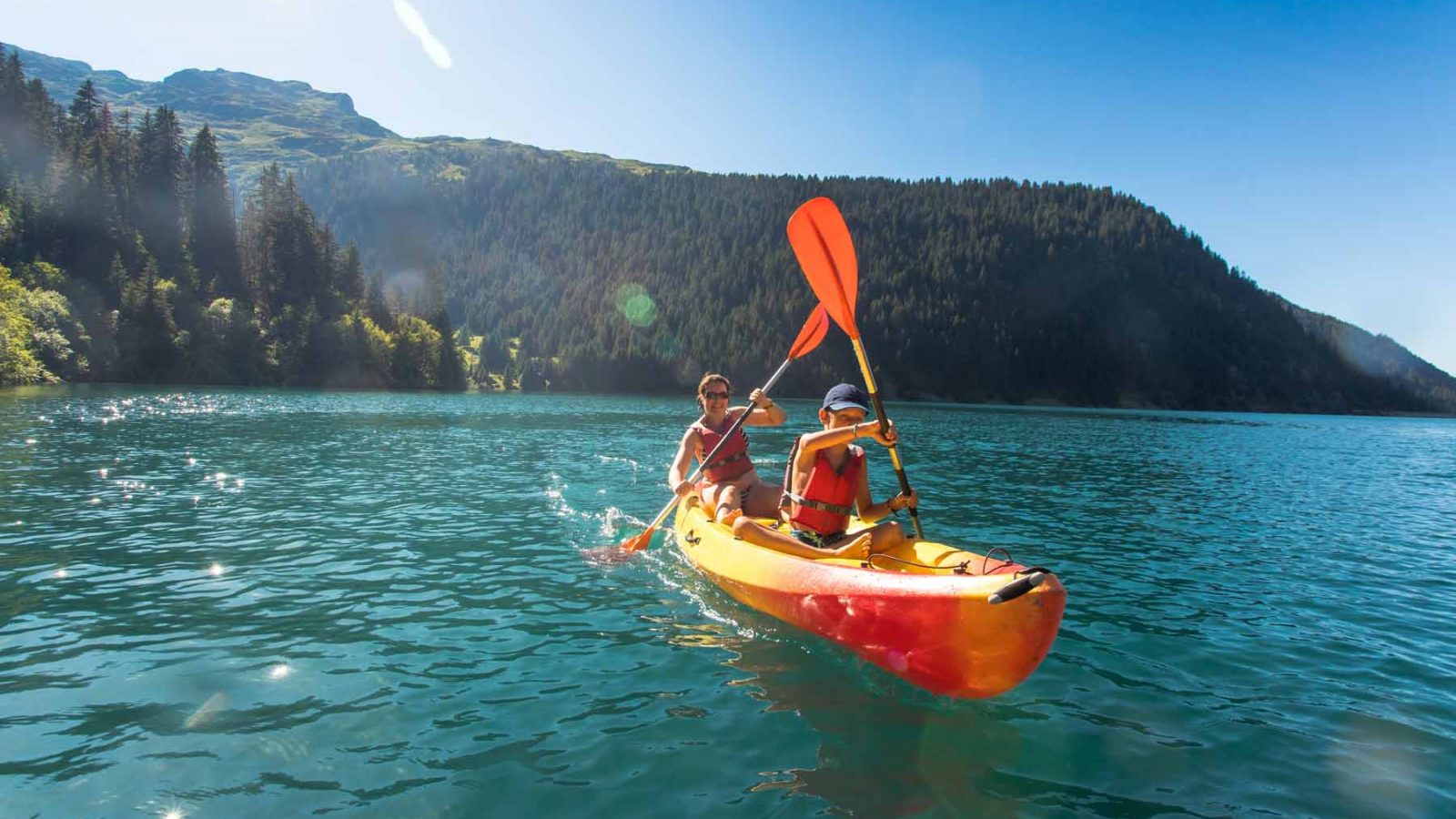 photo de kayak à Saint-Guérin