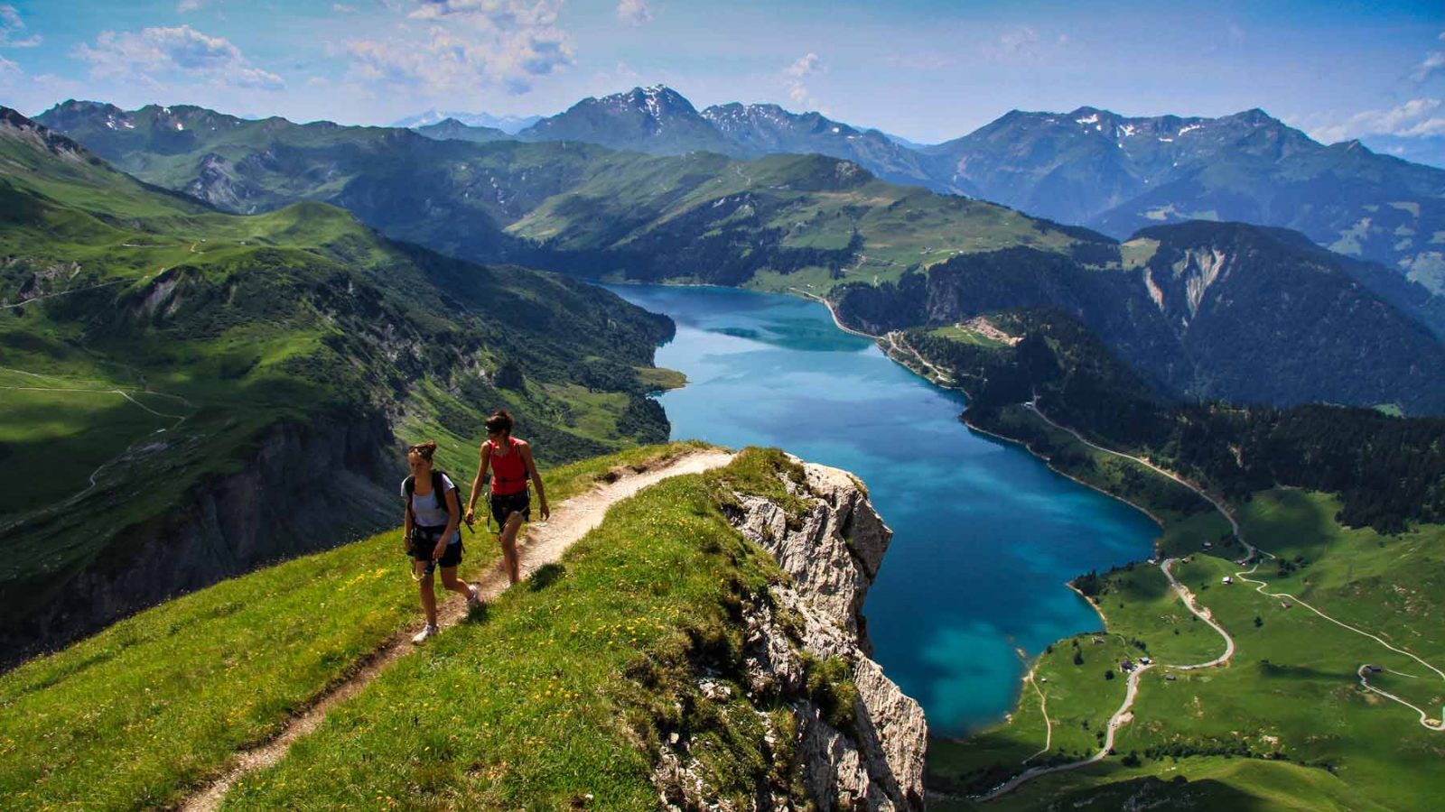 photo de la via ferrata du Roc du Vent
