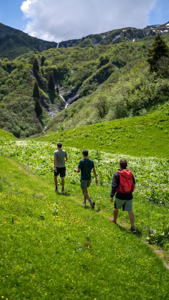 Sortie dans les alpages du Beaufortain