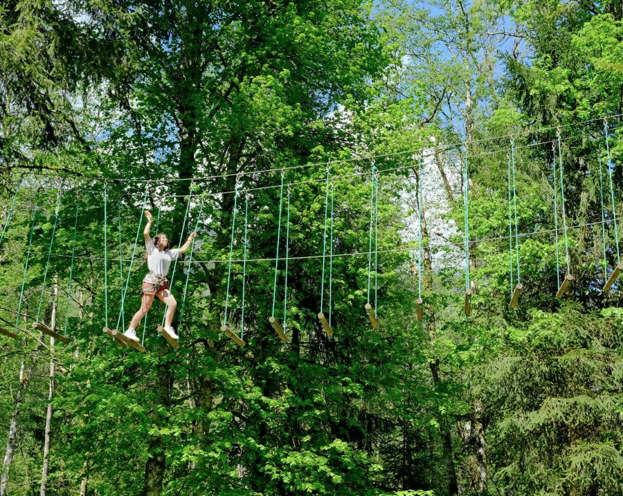 Parcours acrobatique, accrobranche