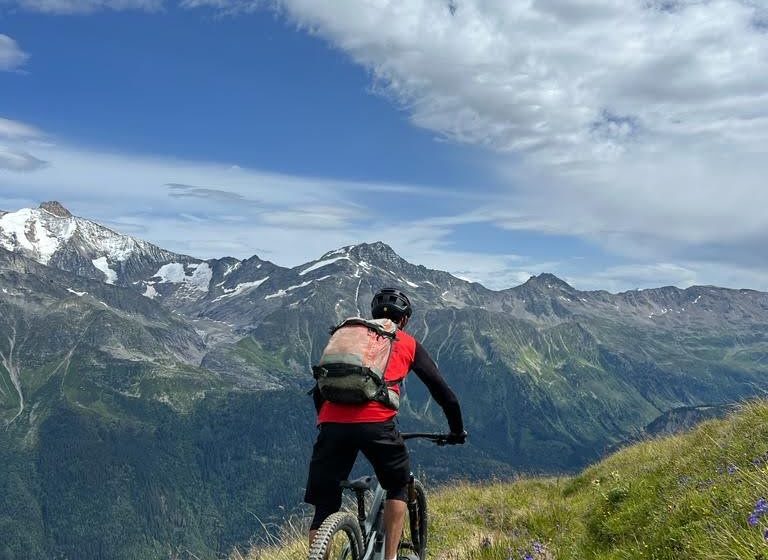 All mountain VTT électrique en Beaufortain