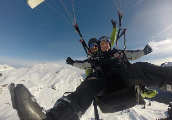 Baptêmes en parapente