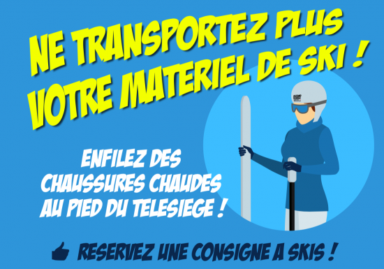 Consignes à skis.