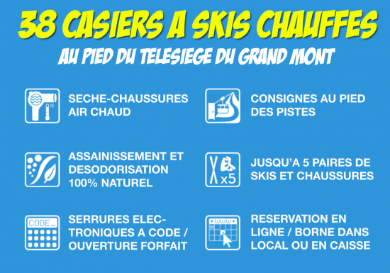 Consignes à skis.