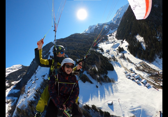 Baptêmes en parapente