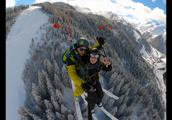 Baptêmes en parapente