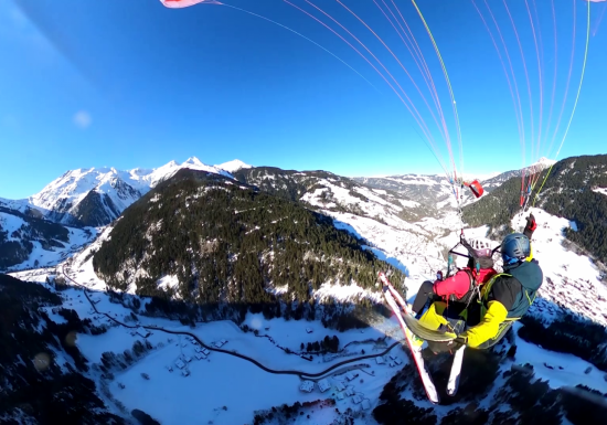 Baptêmes en parapente