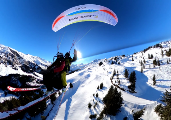 Baptêmes en parapente