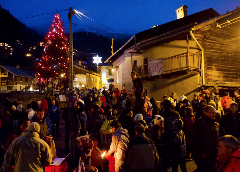 La parade lumineuse d’Arêches-Beaufort