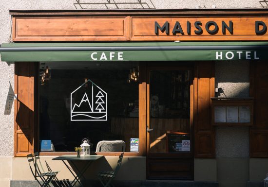 Le café/bar de la Maison Doron