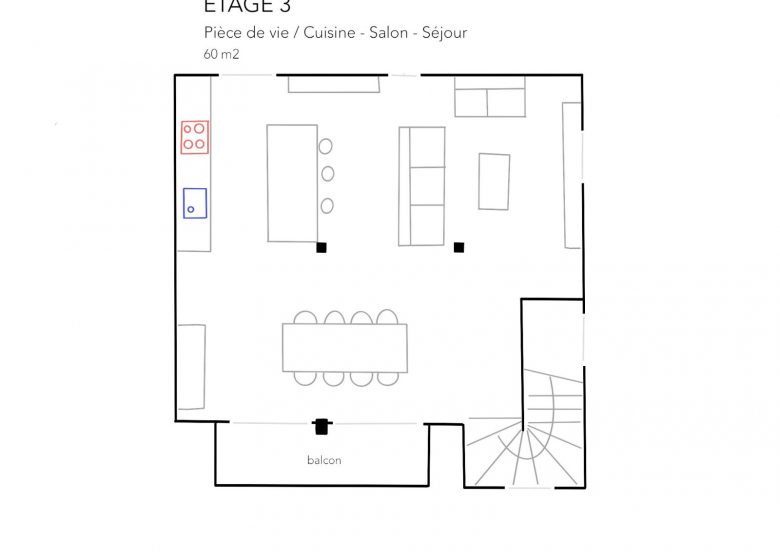 5 kamer appartement voor 8 personen – Chalet Origine