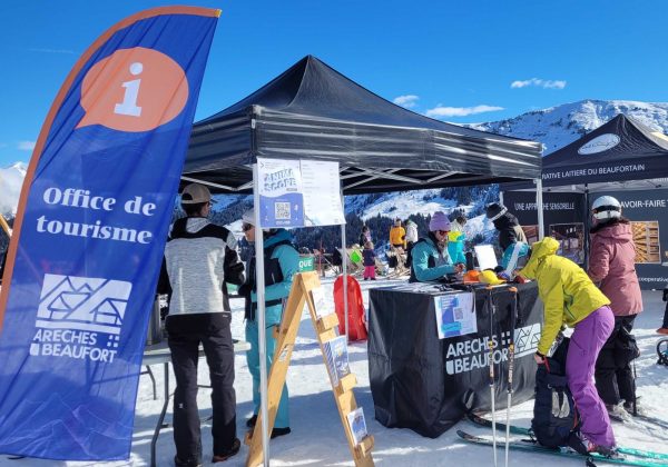 Accueil sur les pistes avec la Coop