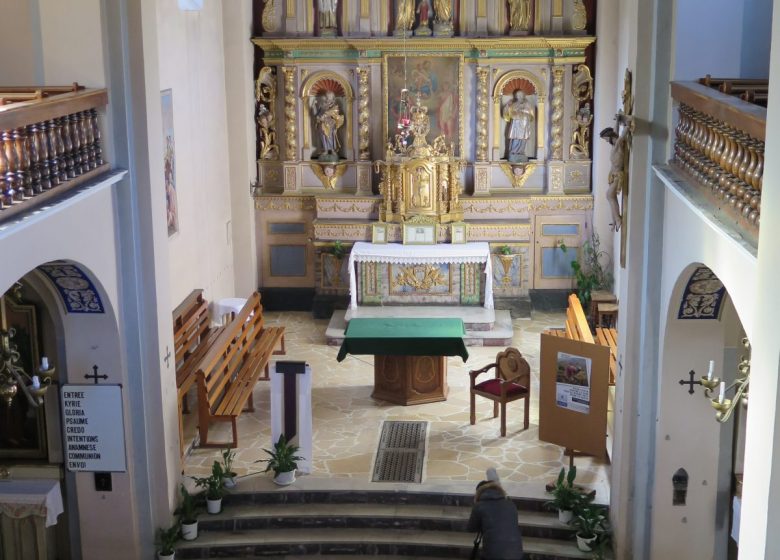 Eglise Saint Jean-Baptiste (Arêches) : En accès libre