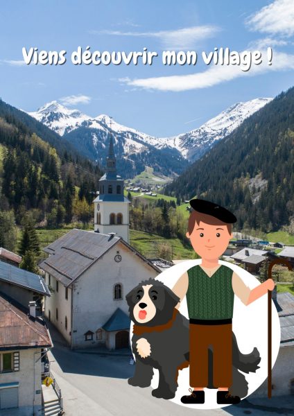 Visite d’Arêches en famille