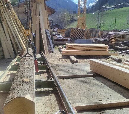 Visite de la scierie d’Arêches