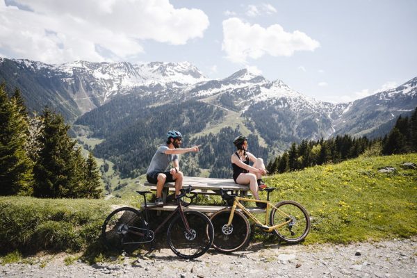 Itinéraire VTT Cross-country n°3 Arêches-Ladray -Plan Villard