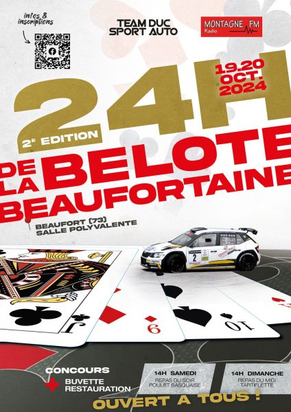 24h de la Belote Beaufortaine