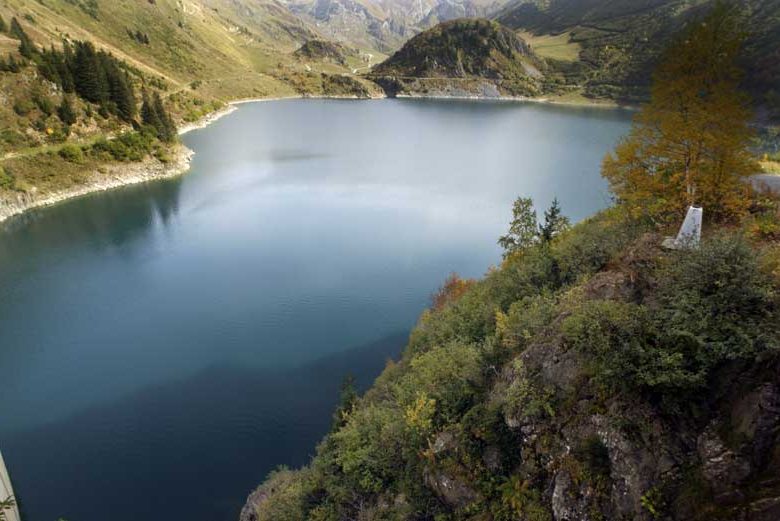 La Gittaz lake.
