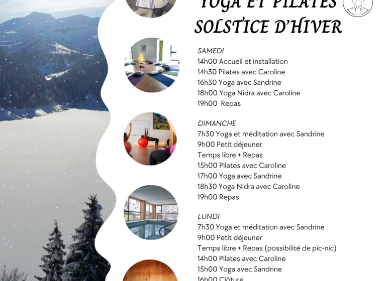 Stage Yoga et Pilates avec Caroline et Sandrine