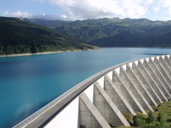 Barrage de Roselend : visite groupes.