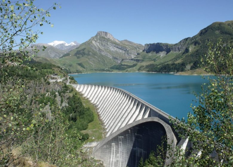 Barrage de Roselend : visite groupes.