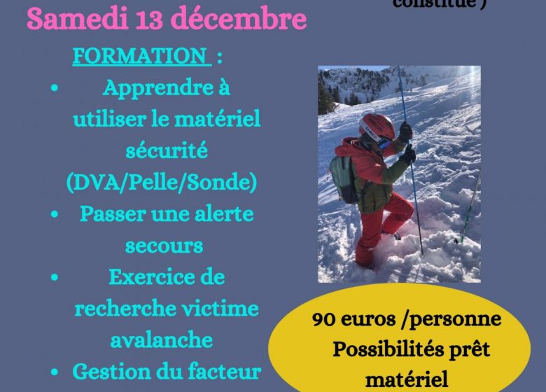 Journée sécurité neige et avalanche