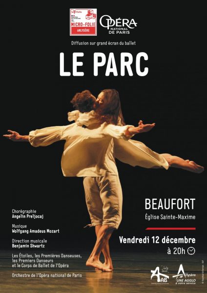 Diffusion du Ballet Le Parc avec Micro Folie