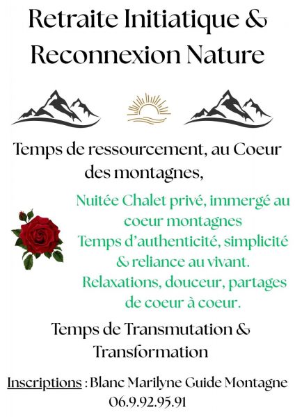 Retraite Reconnexion nature passage 2026