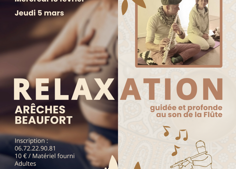 Séance relaxation au son de la flûte