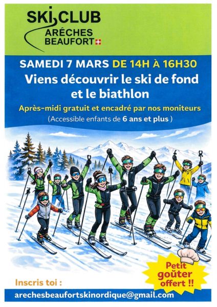 Après-midi découverte du ski de fond – biathlon