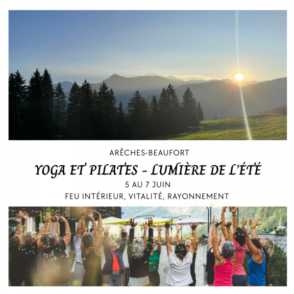 Stage Yoga et Pilates – Lumière de l&rsquo;Eté