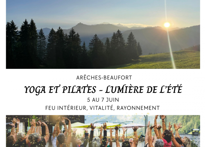 Stage Yoga et Pilates – Lumière de l&rsquo;Eté