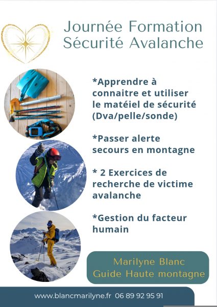 Journée sécurité ski de randonnée