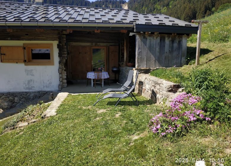 Chambre d&rsquo;hôte dans chalet d&rsquo;alpage