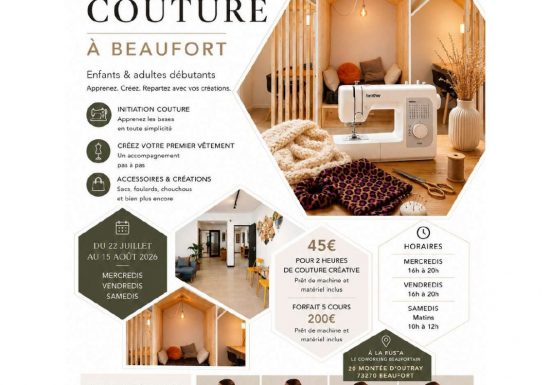 Cours de couture à la Rusta
