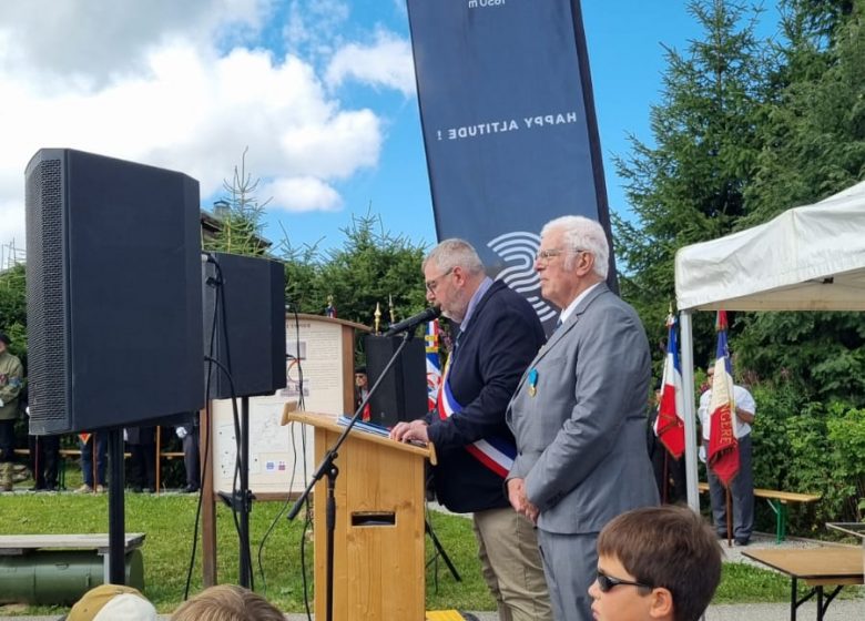 Commémoration du parachutage – 1er août 1944