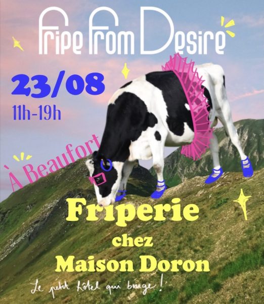 Friperie itinérante à la Maison Doron
