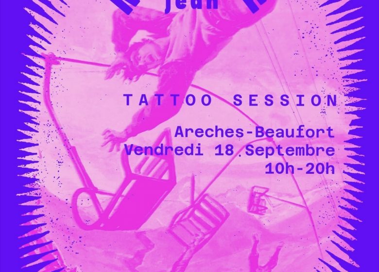 Session tattoo avec Jean Morte à la Maison Doron
