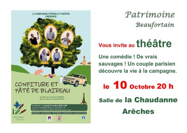 Théâtre « Confiture et pâté de blaireau »
