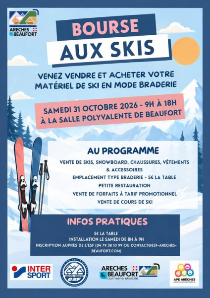 Bourse aux skis