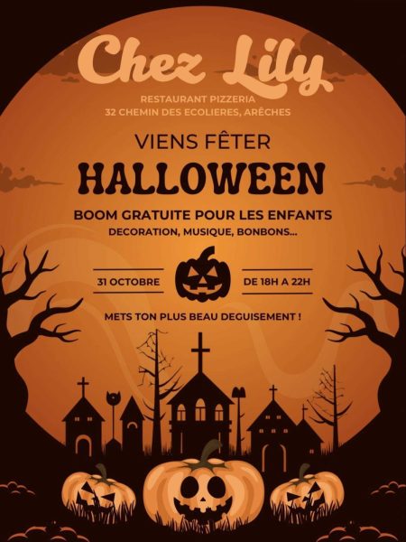 Viens fêter Halloween chez Lily