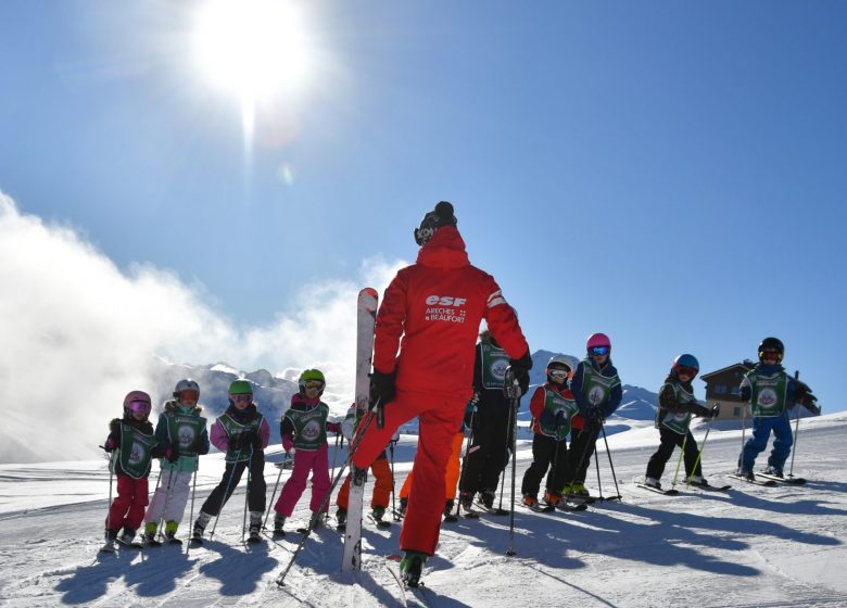 French ski school of Arêches-Beaufort