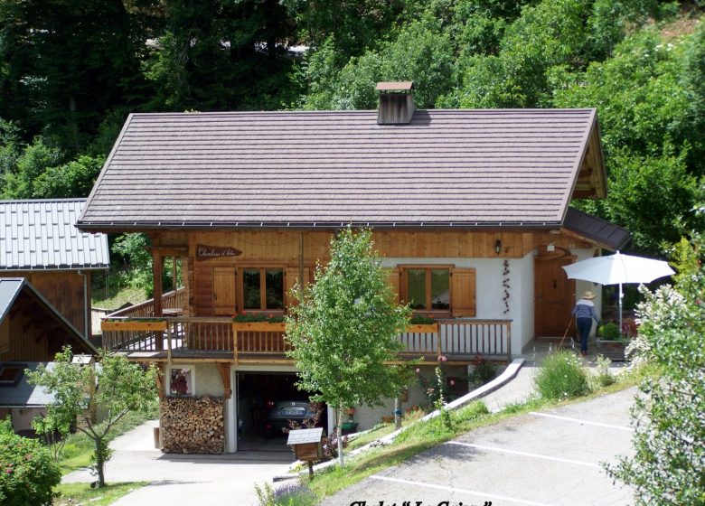 Bed and breakfast "Chalet le Cairn"